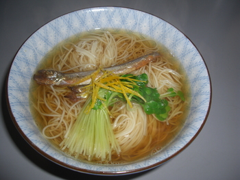 焼ししゃもニュー麺